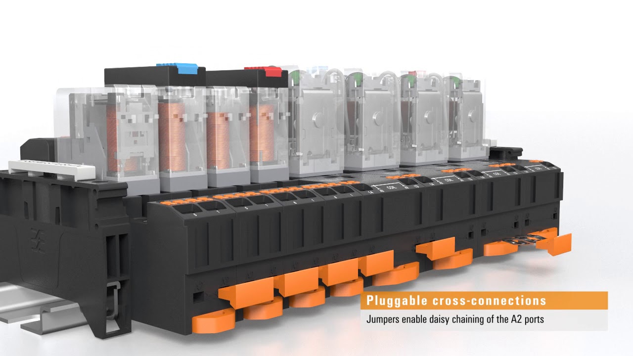 ממסרים אלקטרוניים לפס דין WEIDMULLER DRM 570